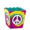 Big Dot of Happiness 60's Hippie - Party Mini Favor Boxes - 1960s Groovy Party Treat Candy Boxes - Set of 12
